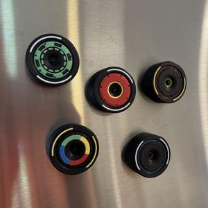 F1 Tire Fridge Magnets