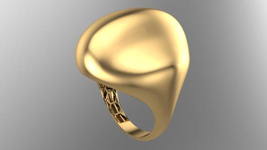 Polished Ring Collection | Timeless Jewelry | Everyday Wear | 3D Printable Ring Model | Jewelry Design-RA05-