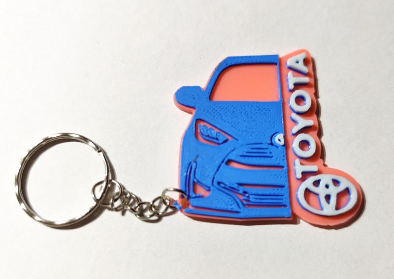 toyota yaris key ring