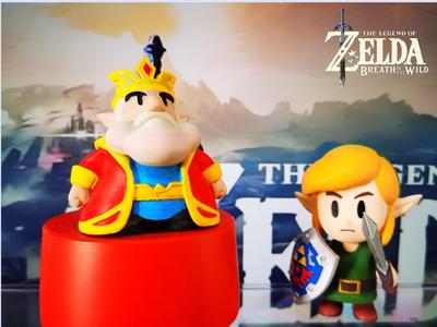 Zelda Series - King (with decompression coloring video)