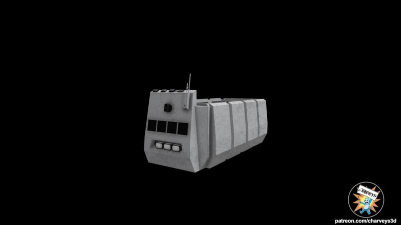 Star Wars Rebel Troop Carrier vehicle for 3.75" and 6" figures