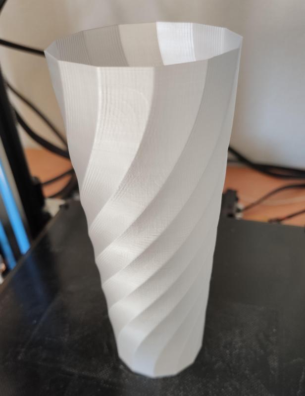 13-sided spiral tumbler