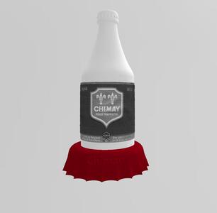 lamp lithophanie biere chimay