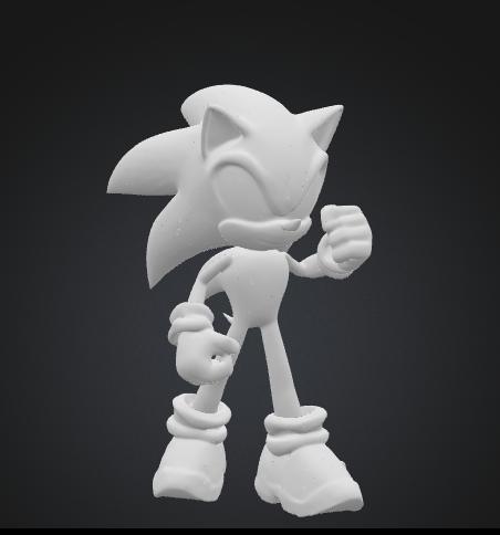 Sonic the Hedgehog - Fist Up Pose