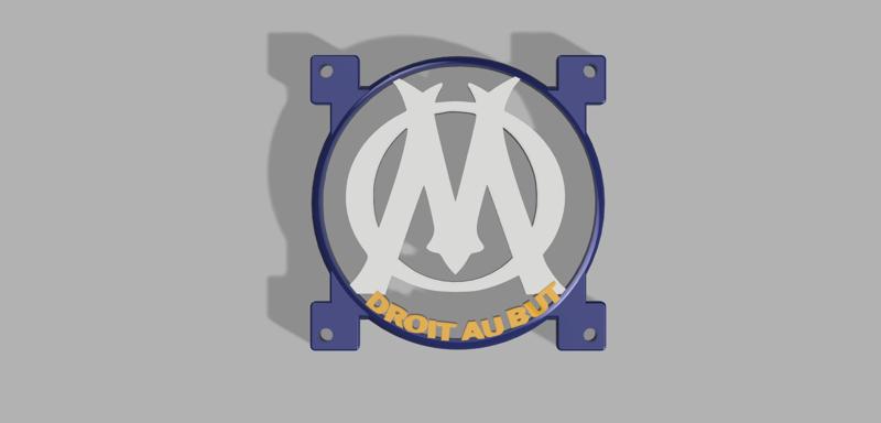 OM / MARSEILLE gamer pc fan hubcap