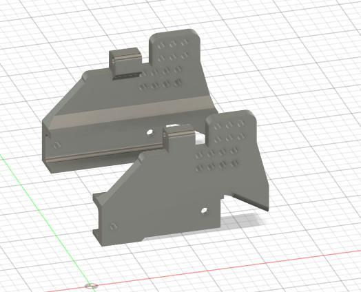 Variable Shock Tower / shock absorber bracket for TRX4