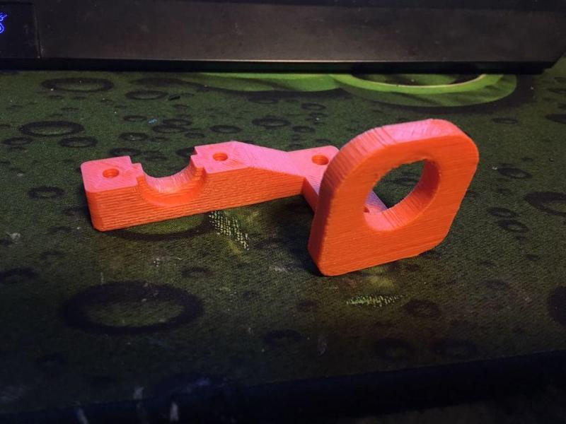 Bowden extruder capacitive sensor mount 