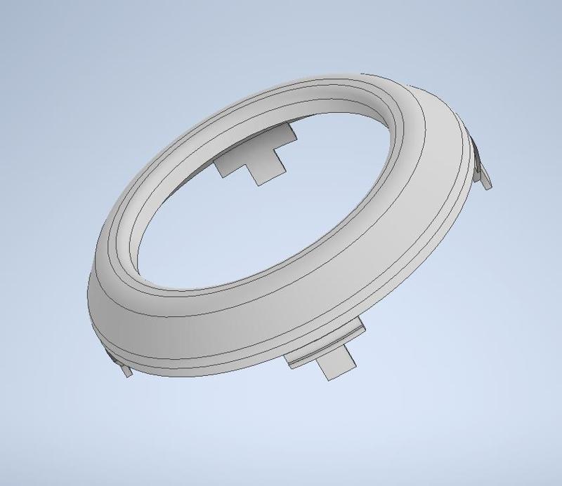 Ford Kuga 1 fog lamp frame