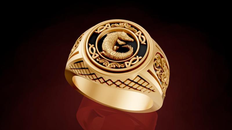 CROCODILE RING