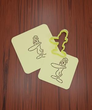 Stencil Pocoyo "Duck #1" 8 cm