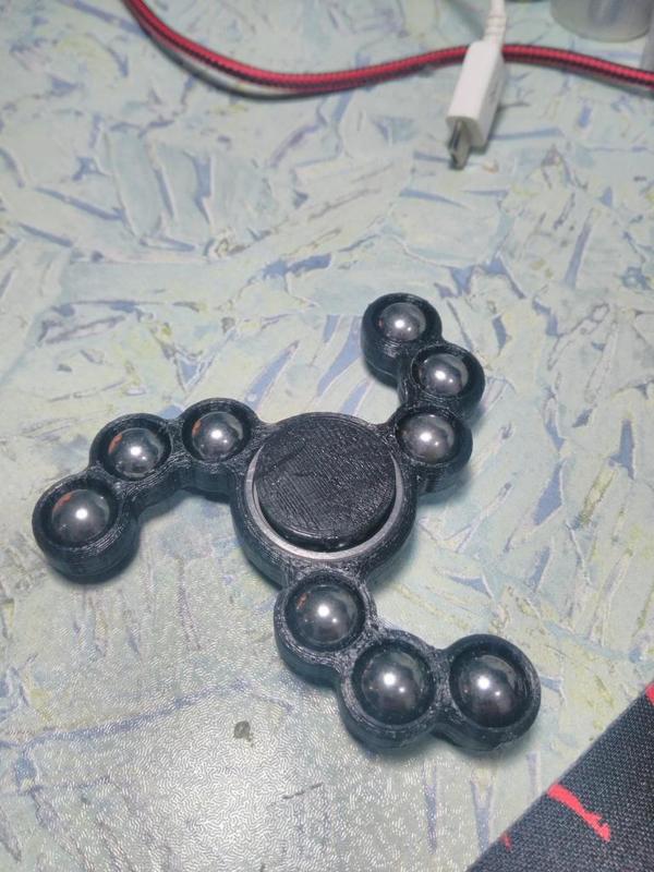 10mm ball 3x3 hand spinner