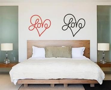 LOVE heart Wall Art