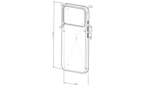 Iphone 17 pro max case Official dimensions SOLID