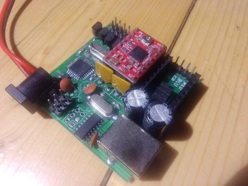 Ciclop 3D scanner compact PCB