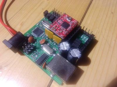 Ciclop 3D scanner compact PCB