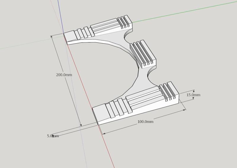 laptop riser stand - low profile - air flow - minimal