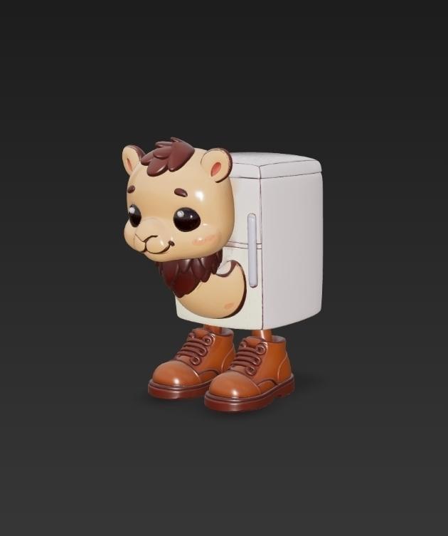 Frigo Camelo Anime style