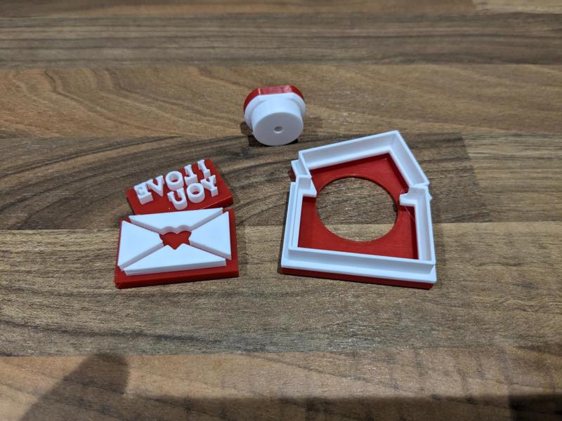 Valentines - I Love You Envelope Cookie Cutter