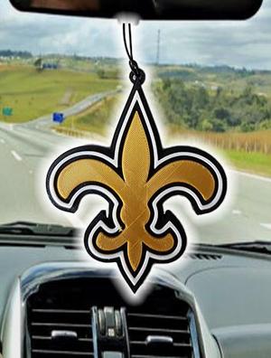 New Orleans Saints Car Rearview Mirror Ornament