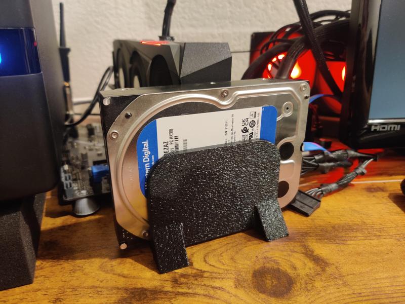 Vertical Hard Drive Holder