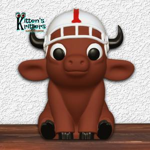 Buffalo Bills Figurine Football Team Mascot