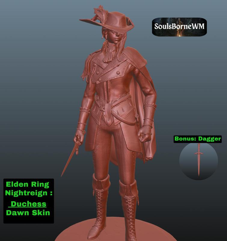 Elden Ring Nightreign : Duchess Dawn Skin  (Bonus)