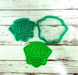 Paw Patrol Cutter and Stamp (3.5 x 3.07 in.)