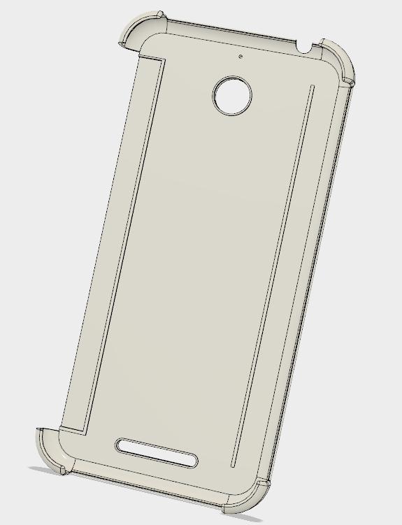 HTC 510 Dot View Solid Part