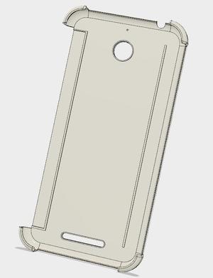 HTC 510 Dot View Solid Part