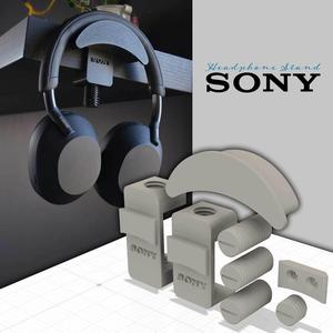 Versatile 2-in-1 stand for Sony headphones