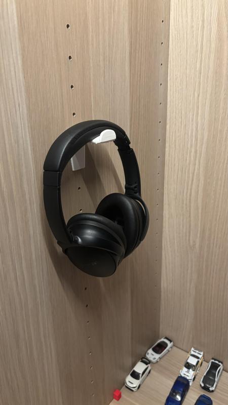 ikea pax headset stand