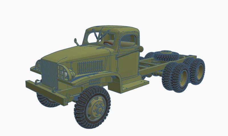 GMC CCKW 353 closed cab