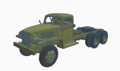 GMC CCKW 353 closed cab
