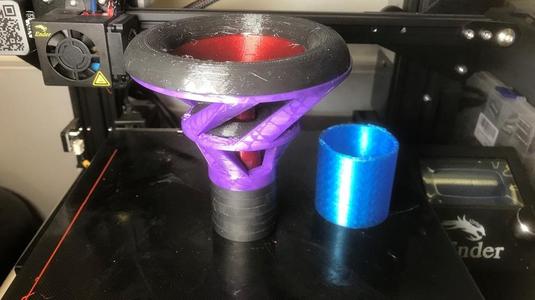 3D printed speaker