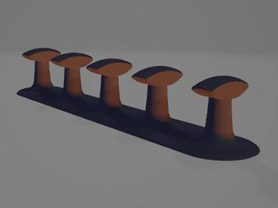 Finger Nail Tip Display Stand (A1 Mini)