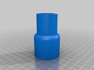 Vacuum adapter for Rigid Shopvac to Rockwell Versacut