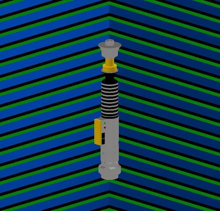 Lukes Lightsaber (ROTJ) Easy to print