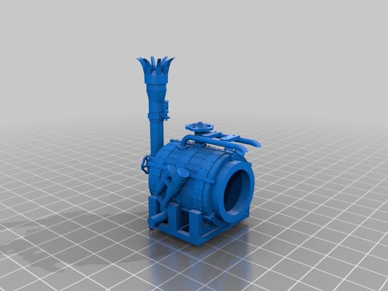 BASE - Renaissance steam powered fantasy tank