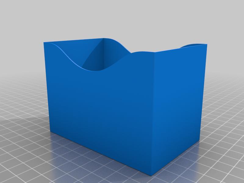 Simple deck box for Magic the Gathering Commander deck mtg
