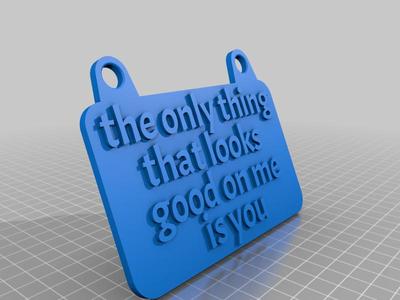 the only thing that looks 