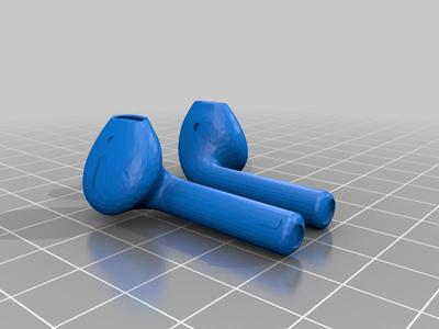 I Have Air-Pods Now (I printed my Air-Pods that are fake but I have some so my friends will not make fun of me now!)