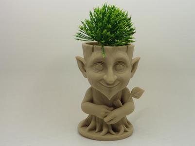 Forest Spirit Planter with Elf Charm