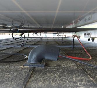 Solardurchführung / solar implementation
