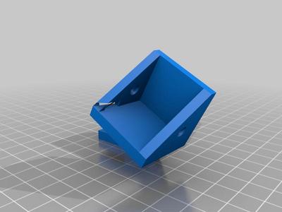 Rimless Aquarium Fan Mount - PC Case Fan (without screws)