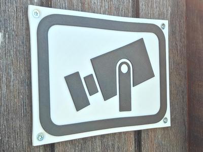 Sign Security  Cam