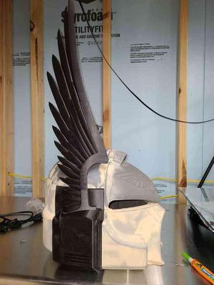 Space Marine Helmet Wings