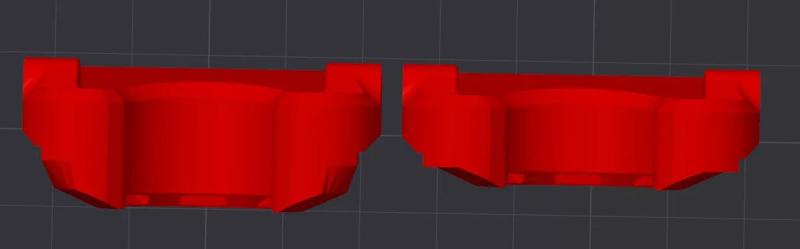 CREALITY K1 Toolhead Cover Duct for Flowtech and CHCB OT/C hotends   