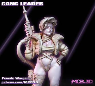 Female Gang Member - Leader