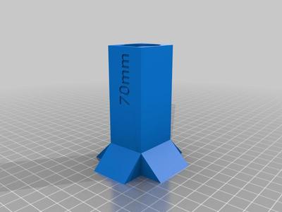 70mm (Full Height) riser for SparkMaker LaserPro