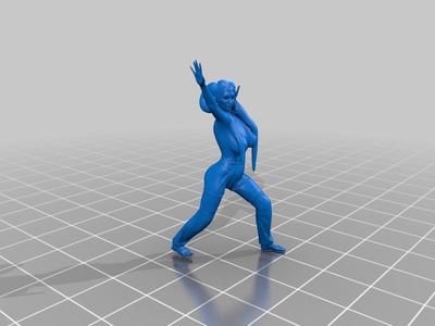 Oola the twi'lek SW legion scale